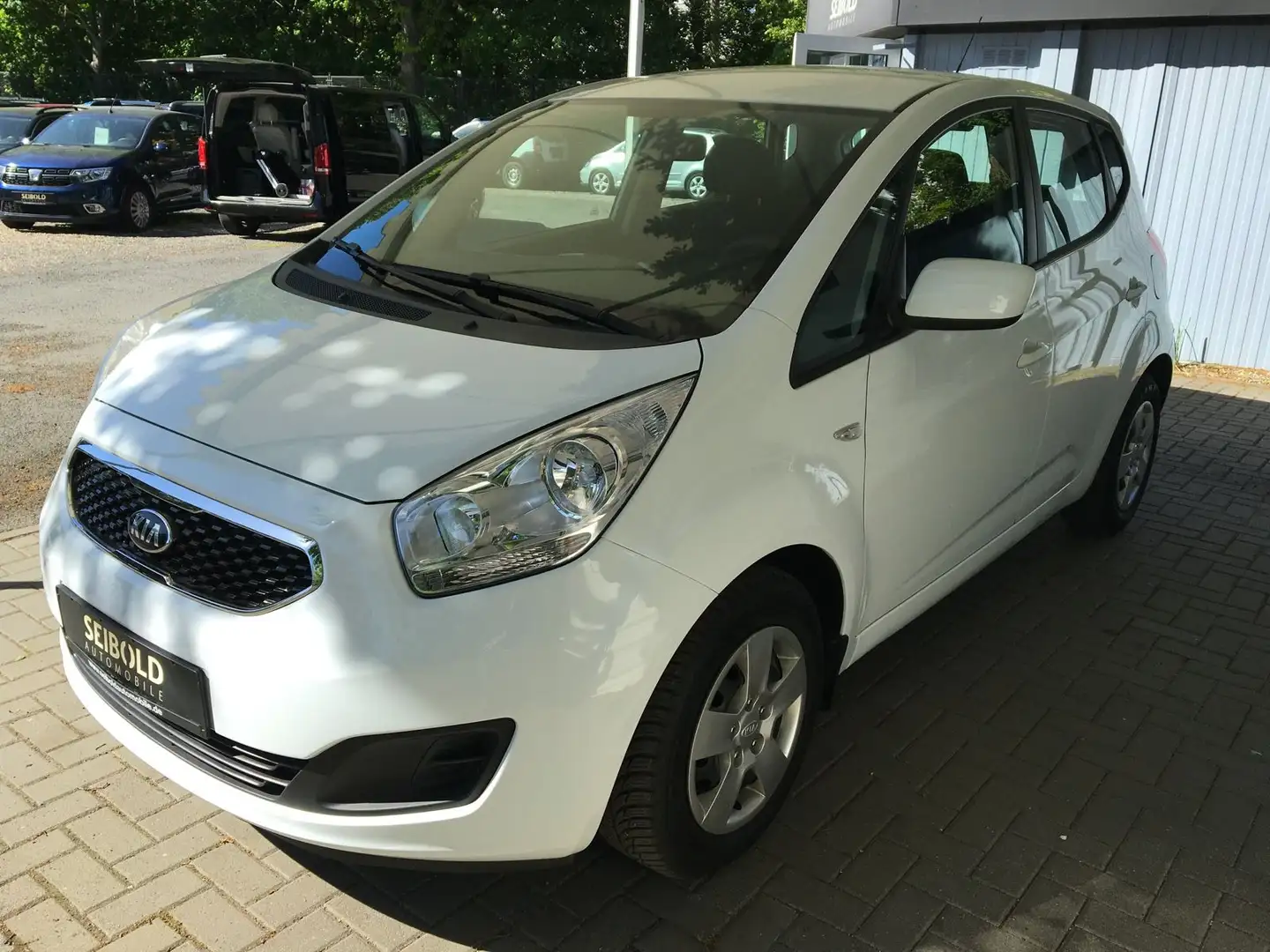 Kia Venga 1.6 Edition 7/Autom/1.Hd/59Tkm/Allwetter Weiß - 1