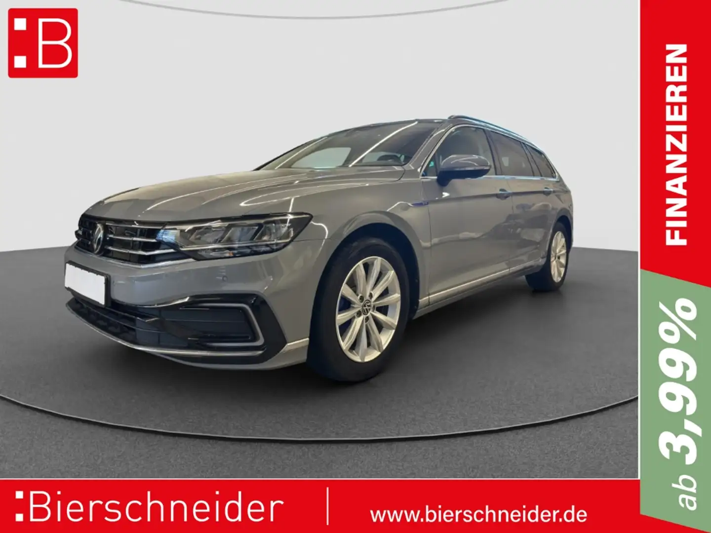 Volkswagen Passat Variant 1.4 eHybrid DSG GTE AHK REAR VIEW LED Gris - 1
