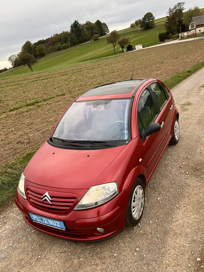 Citroën C3 C3 1,4 HDi Exclusive *Klima* *Panorama* *Tempomant* Rot - 1