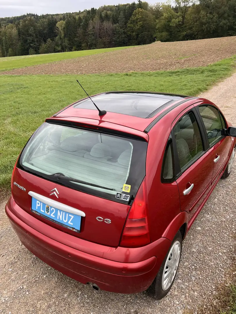 Citroën C3 C3 1,4 HDi Exclusive *Klima* *Panorama* *Tempomant* Rot - 2