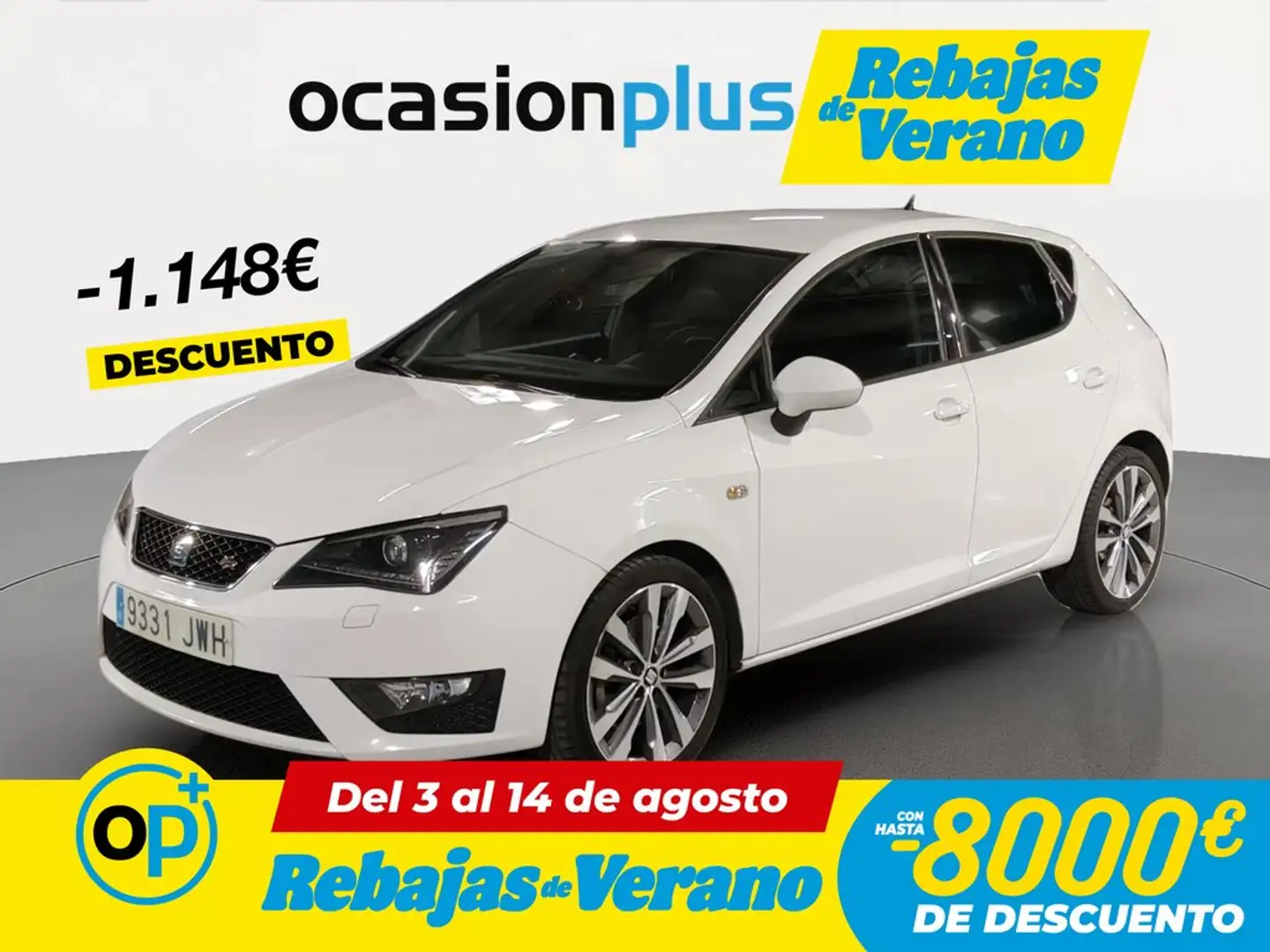 SEAT Ibiza 1.4 EcoTSI S&S FR Blanco - 1