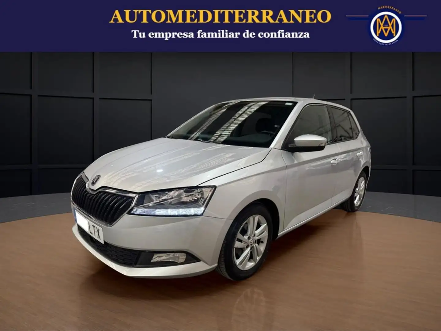 Skoda Fabia 1.0 TSI Style 70kW Gris - 1