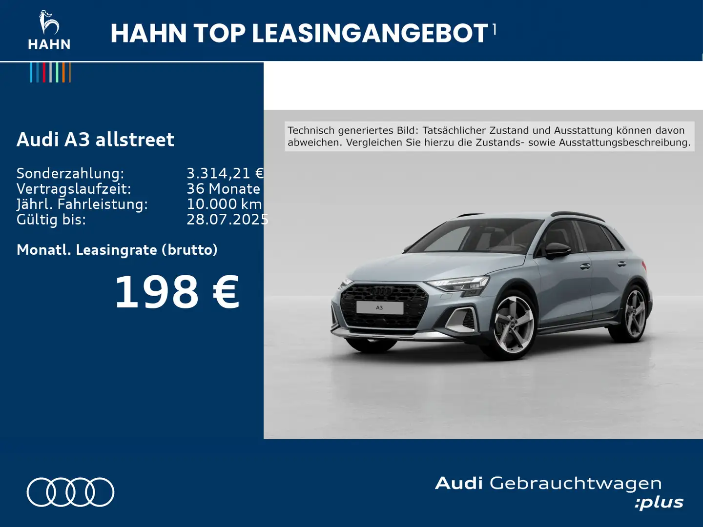 Audi A3 35 TDI Sonos AHK Vitual Standh LED Grau - 2