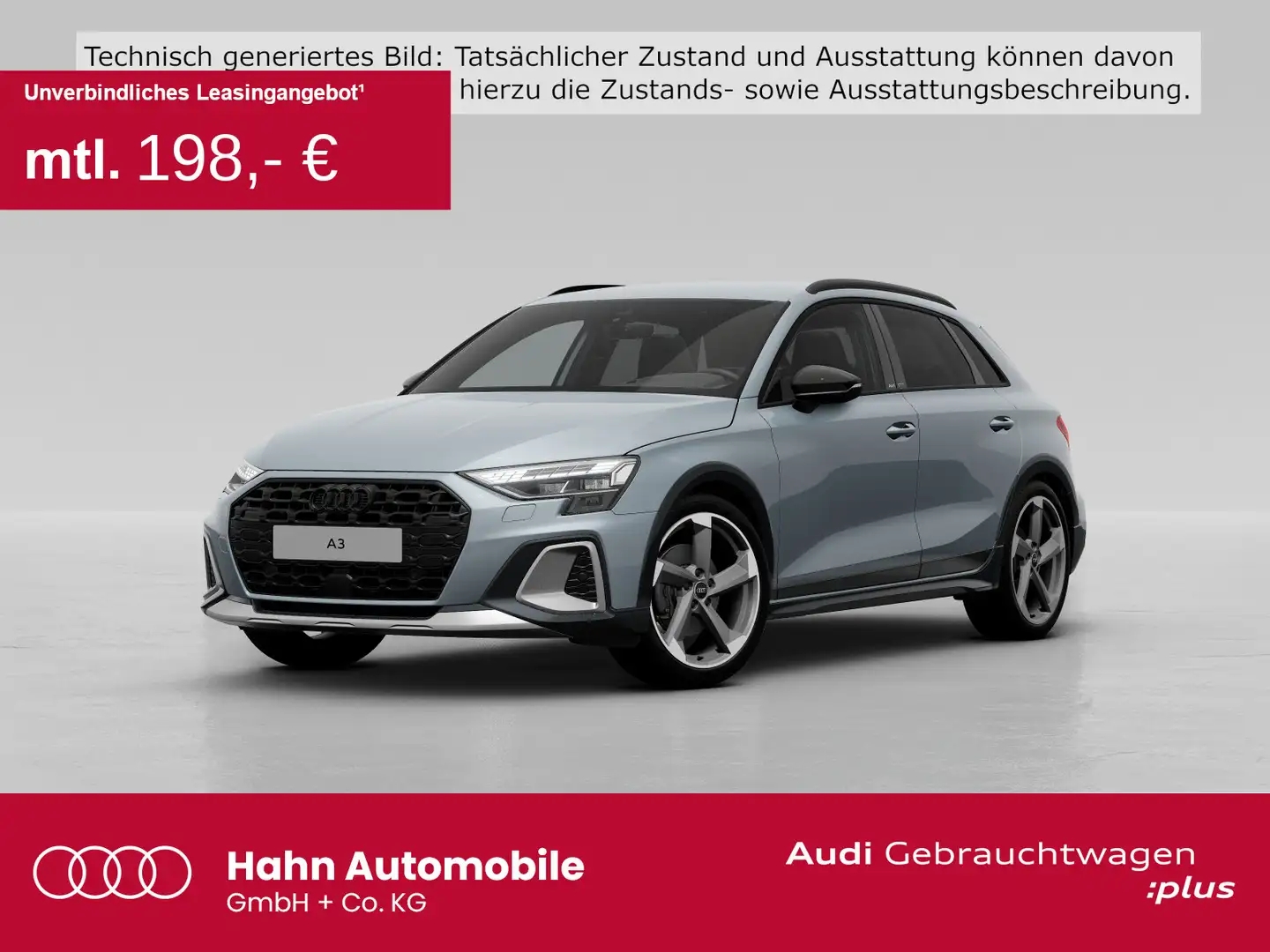 Audi A3 35 TDI Sonos AHK Vitual Standh LED Grau - 1