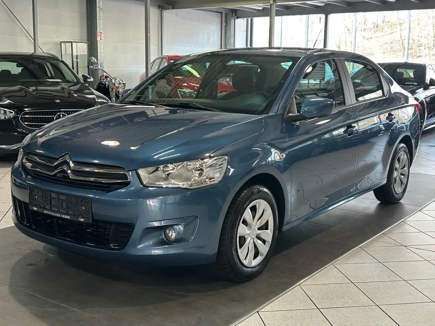 Citroen C-Elysée PureTech 82 Selection*KLIMA*SCHECKHEFT* Modrá - 1