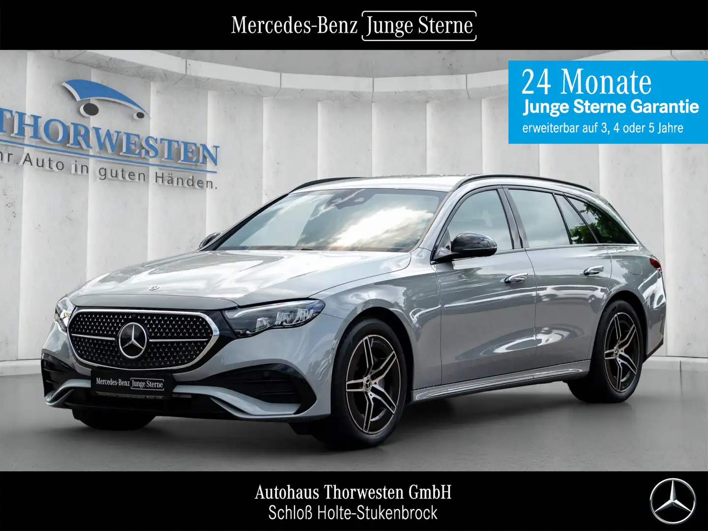 Mercedes-Benz E 300 E 300 e T AMG Line Night AIRMATIC SUPERSCREEN Grau - 1