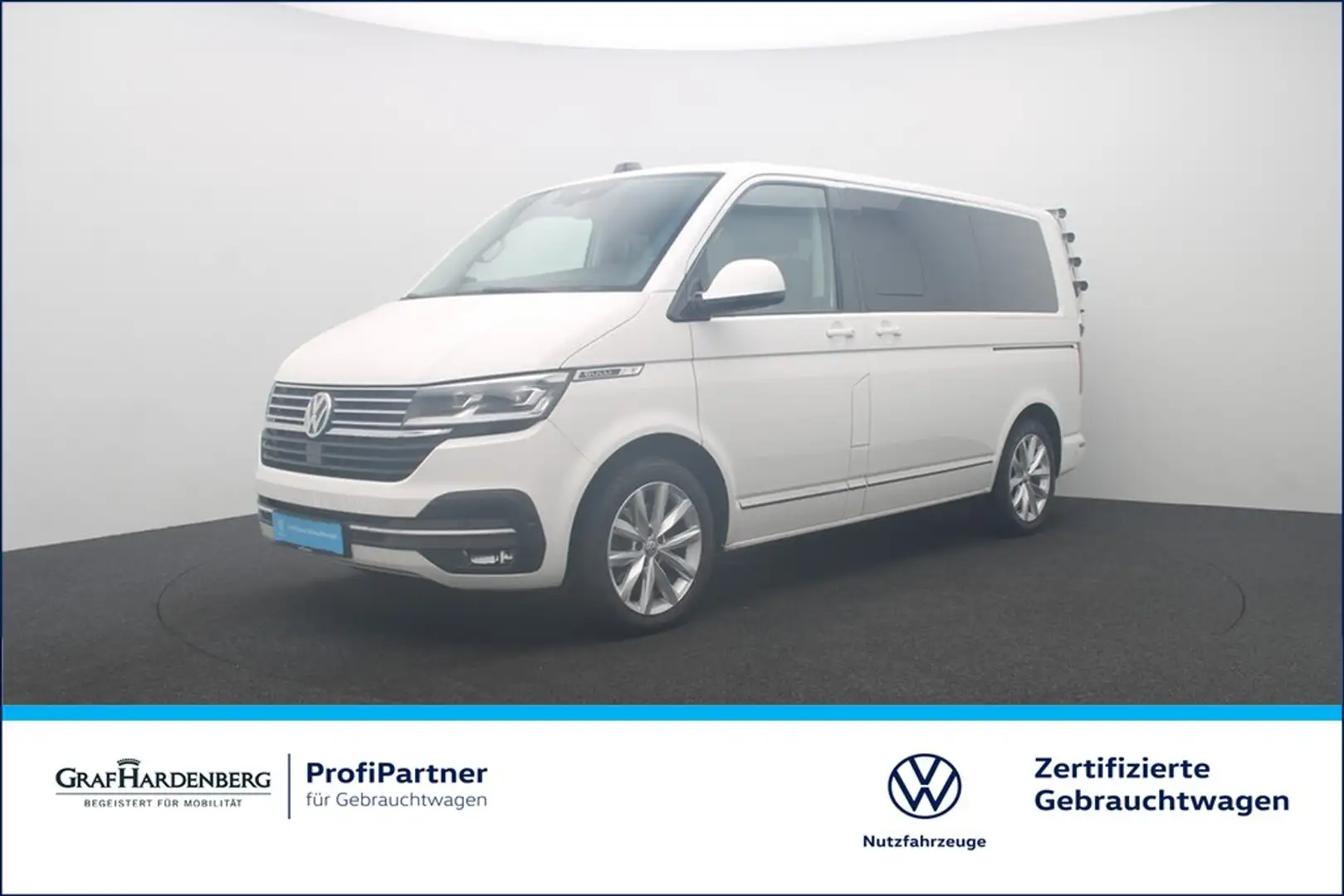 Volkswagen T6 Multivan 6.1 2.0 TDI 4Motion DSG Highline LED Weiß - 1