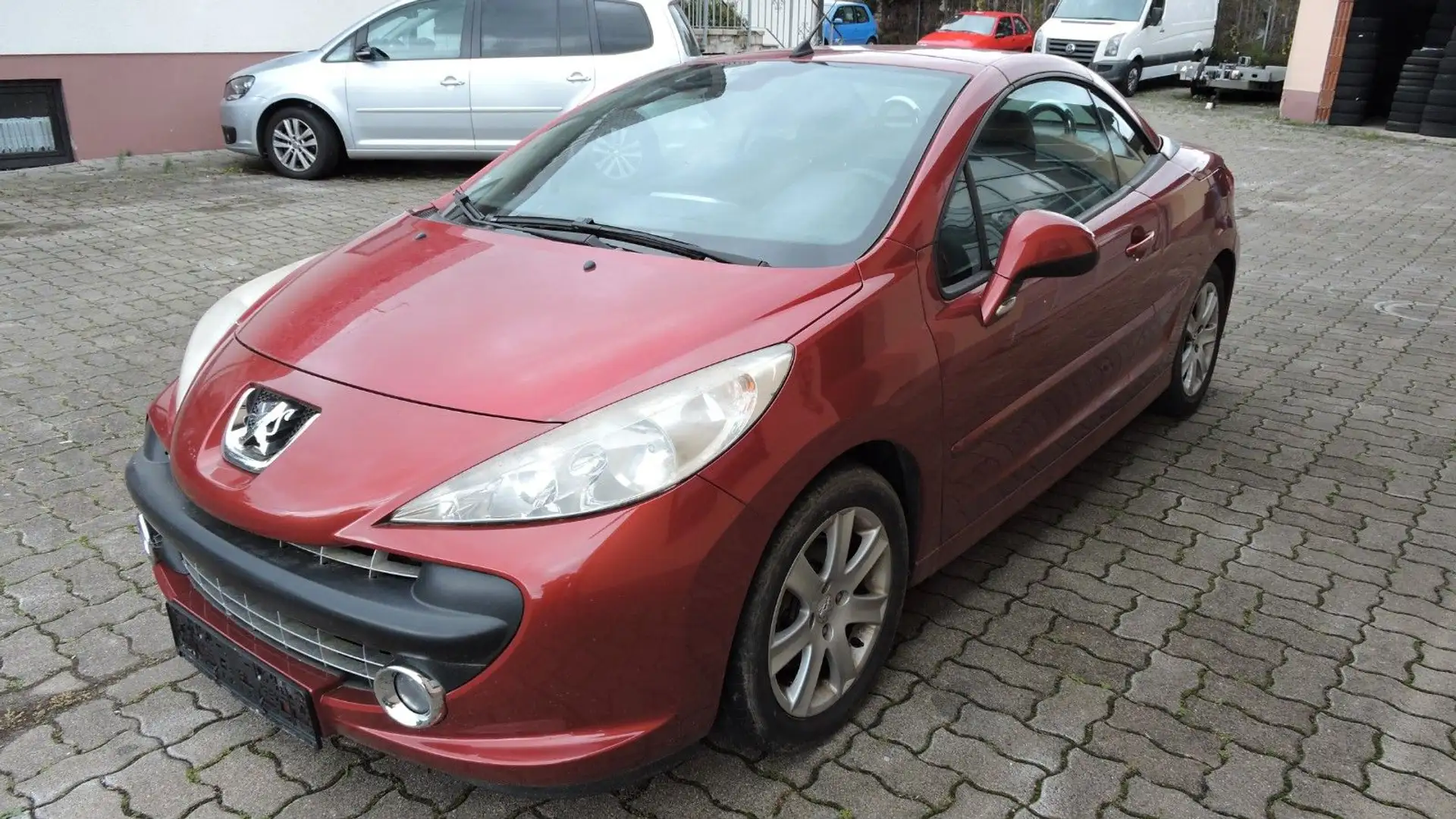 Peugeot 207 CC Cabrio / Klima Rot - 1