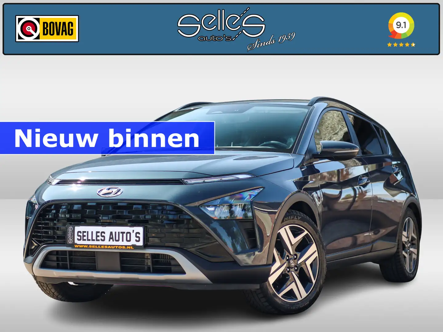 Hyundai BAYON 1.0 T-GDI Comfort Camera | Stoelverwarming | Apple Grijs - 1