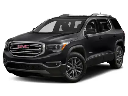 Black 2019 GMC Acadia SLT-1 AWD SUV / Crossover Four-Wheel Drive 6-Speed Automatic