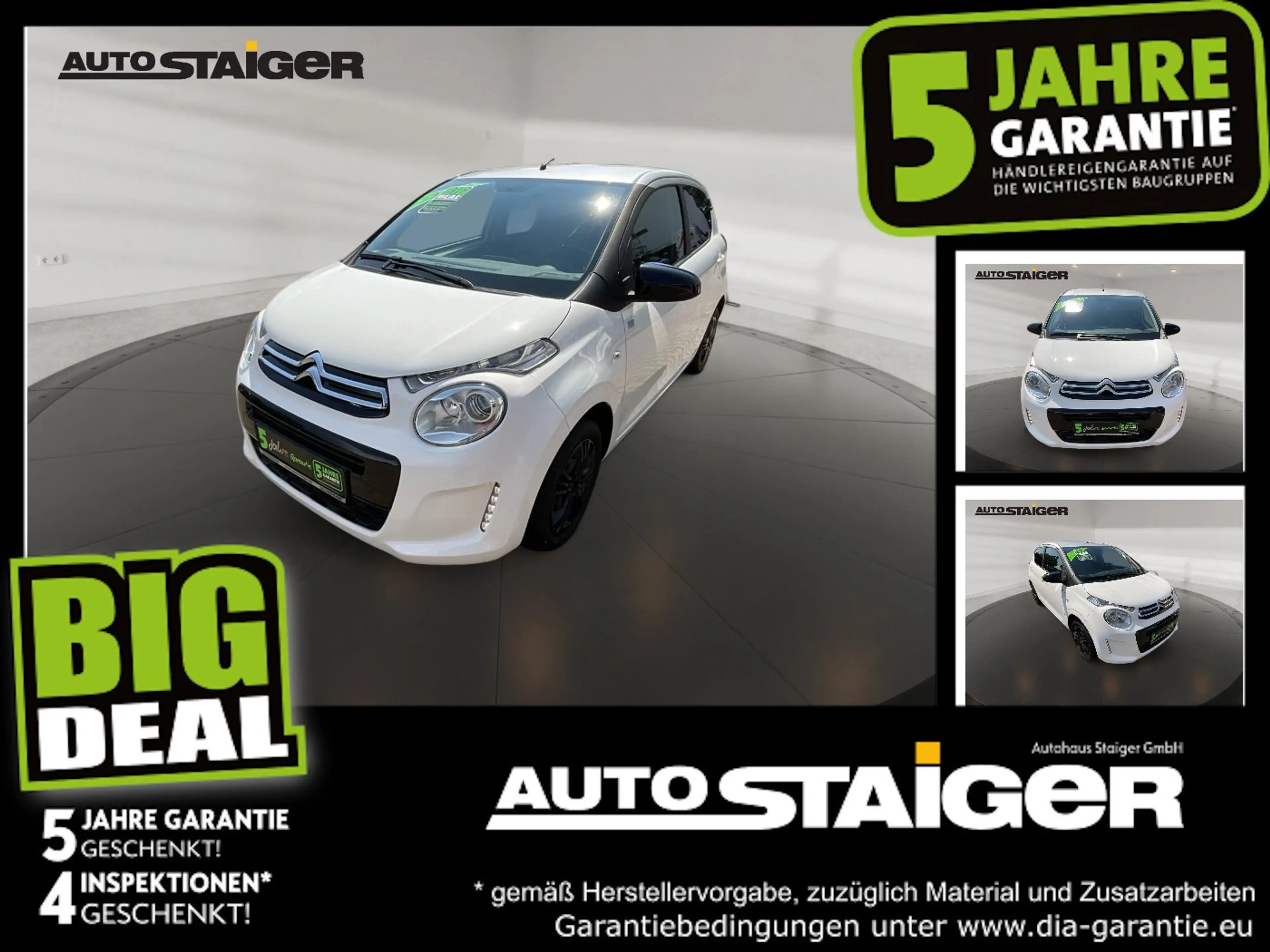 Citroen C1 1.0 VTi Elle SHZ+Klimaauto+Rückfahrkamera
