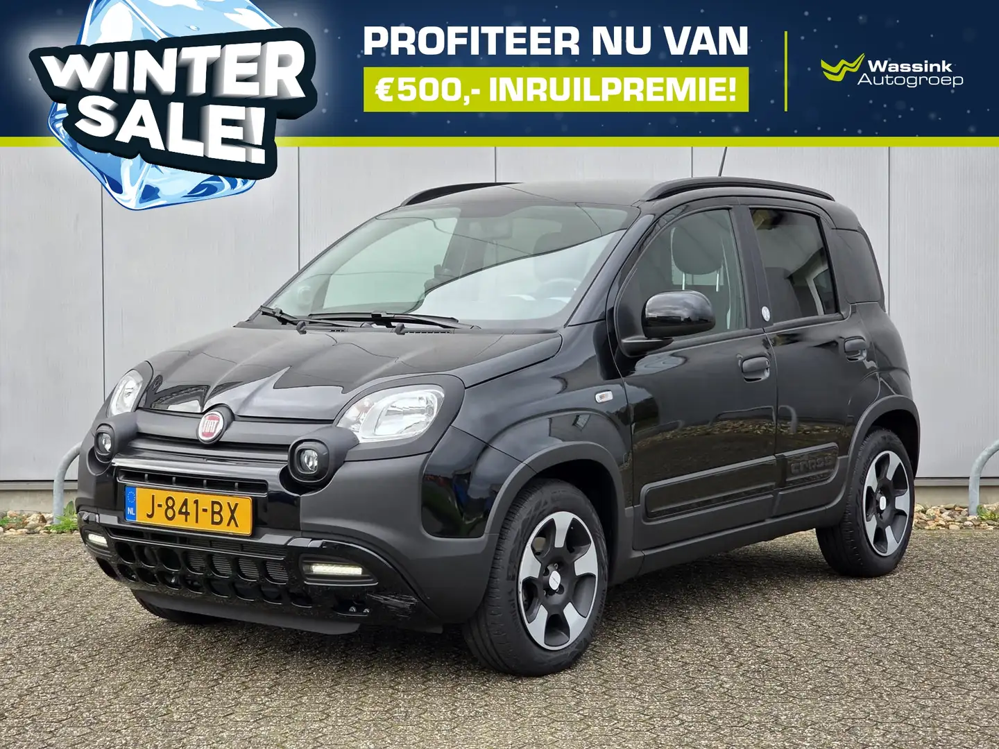 Fiat Panda 1.0 70pk Hybrid Launch Edition | WINTERSALE | Unie Schwarz - 1