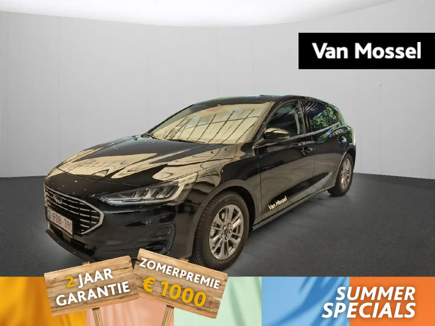 Ford Focus Titanium X - Driver Assist - Camera - Sync 4 Noir - 1