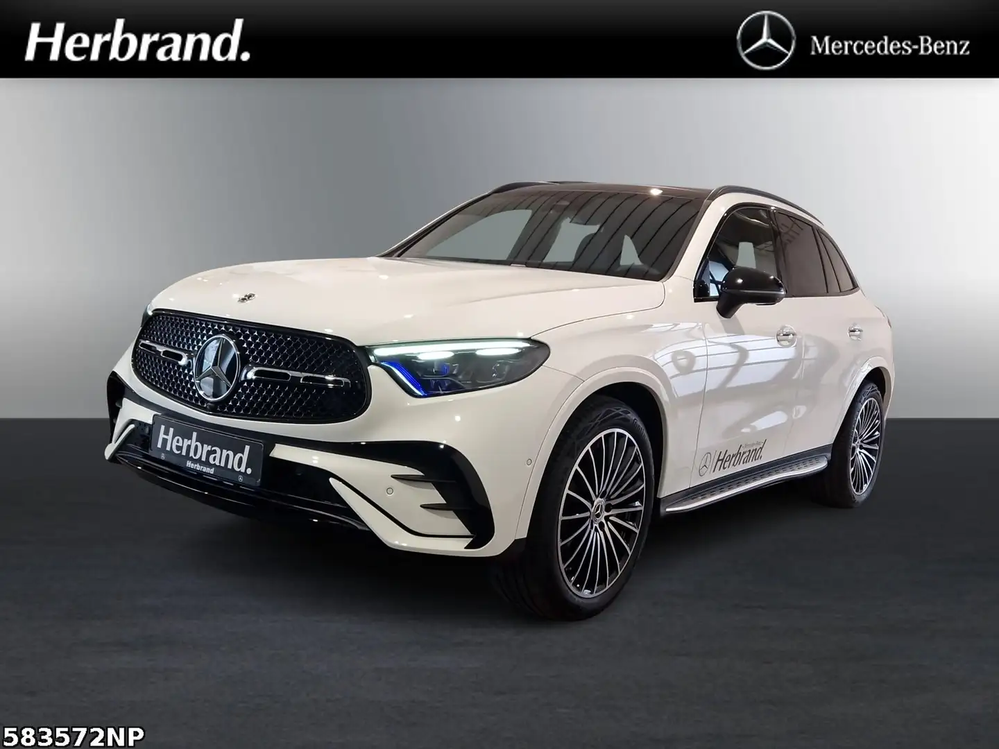 Mercedes-Benz GLC 200 4M SUV +AMG+AHK+DIGITAL+360+PANO+NIGHT+ Weiß - 1