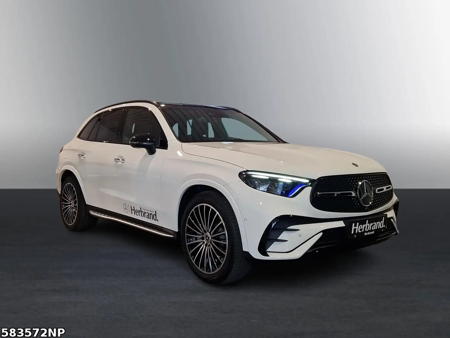 Mercedes-Benz GLC 200 4M SUV +AMG+AHK+DIGITAL+360+PANO+NIGHT+ Weiß - 2