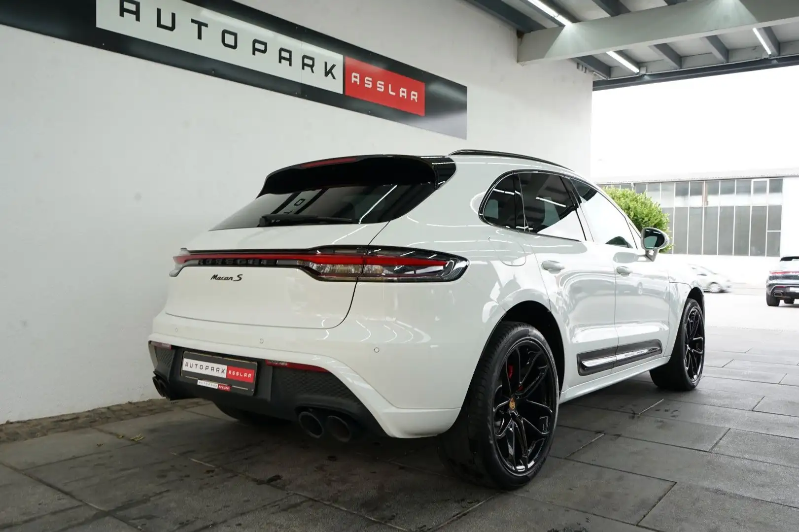 Porsche Macan S/LUFT/PANO/SpABGAS+CHRONO/BOSE/ACC/21"GT Blanc - 2
