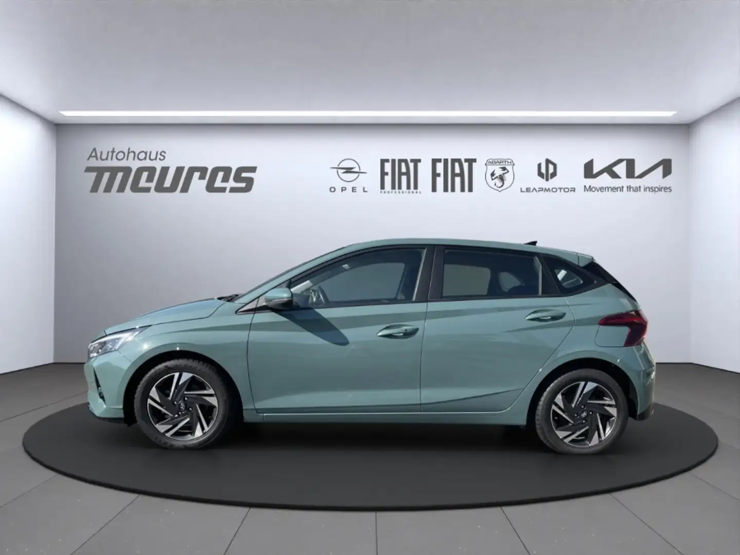 Hyundai i20 1.0 T-GDI Automatik Rückfahrkam. Klimaautom Apple Grün - 2