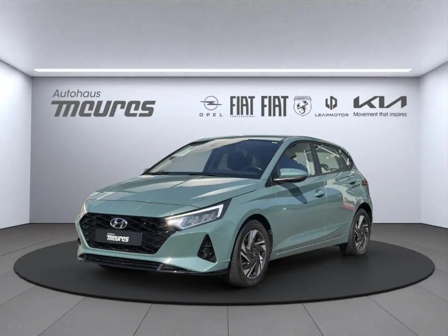 Hyundai i20 1.0 T-GDI Automatik Rückfahrkam. Klimaautom Apple Grün - 1