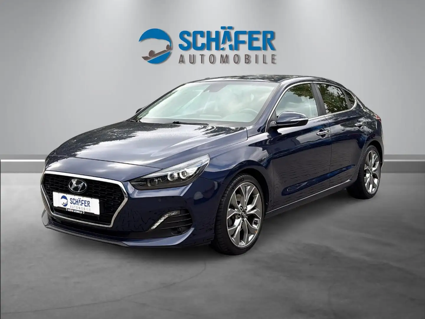 Hyundai i30 1.4 Premium #LED #NAV #KAM #ASSIST Blau - 1