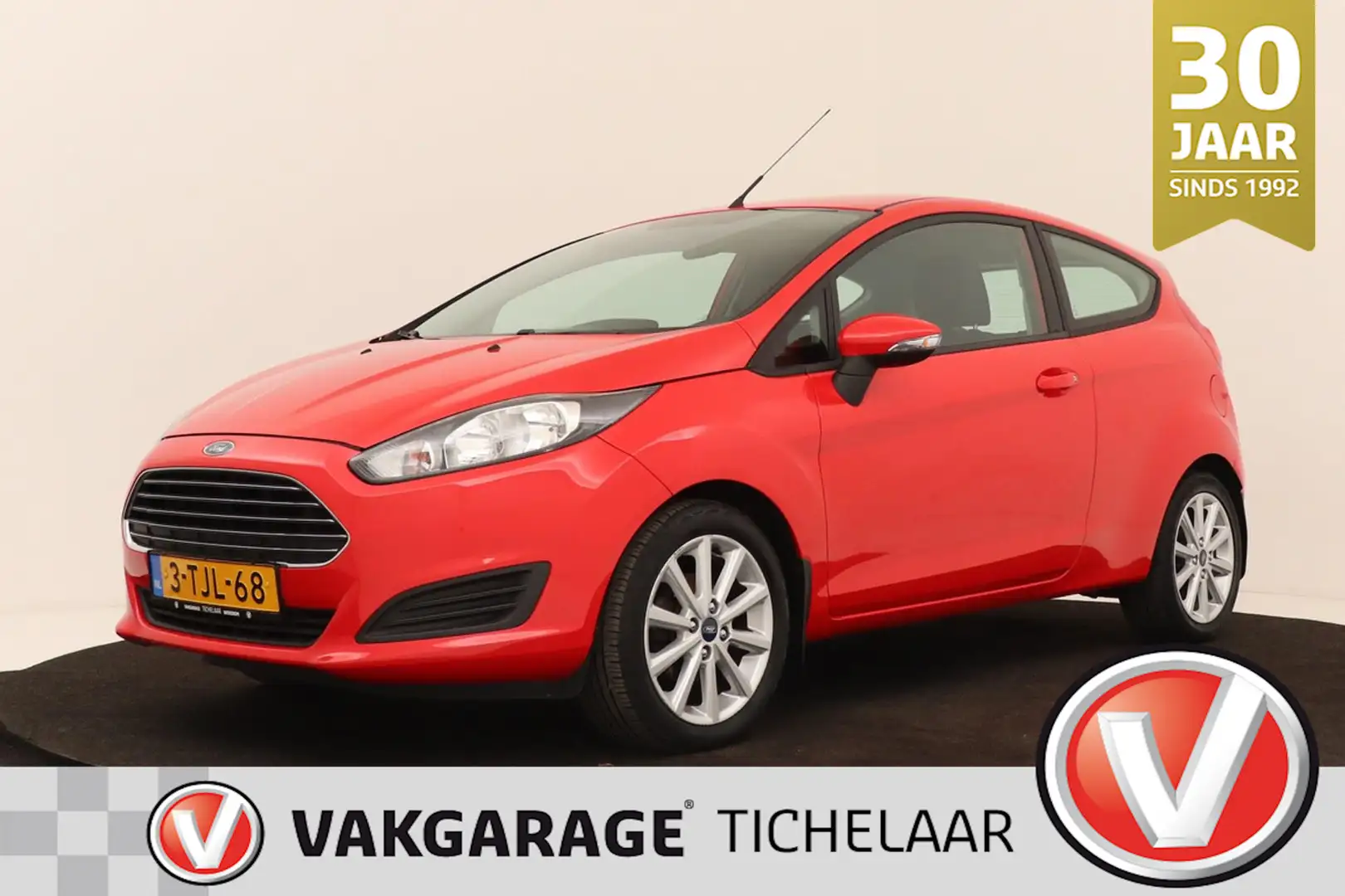 Ford Fiesta 1.0 Style | DB-riem vervangen | Navigatie | LM vel Rosso - 1