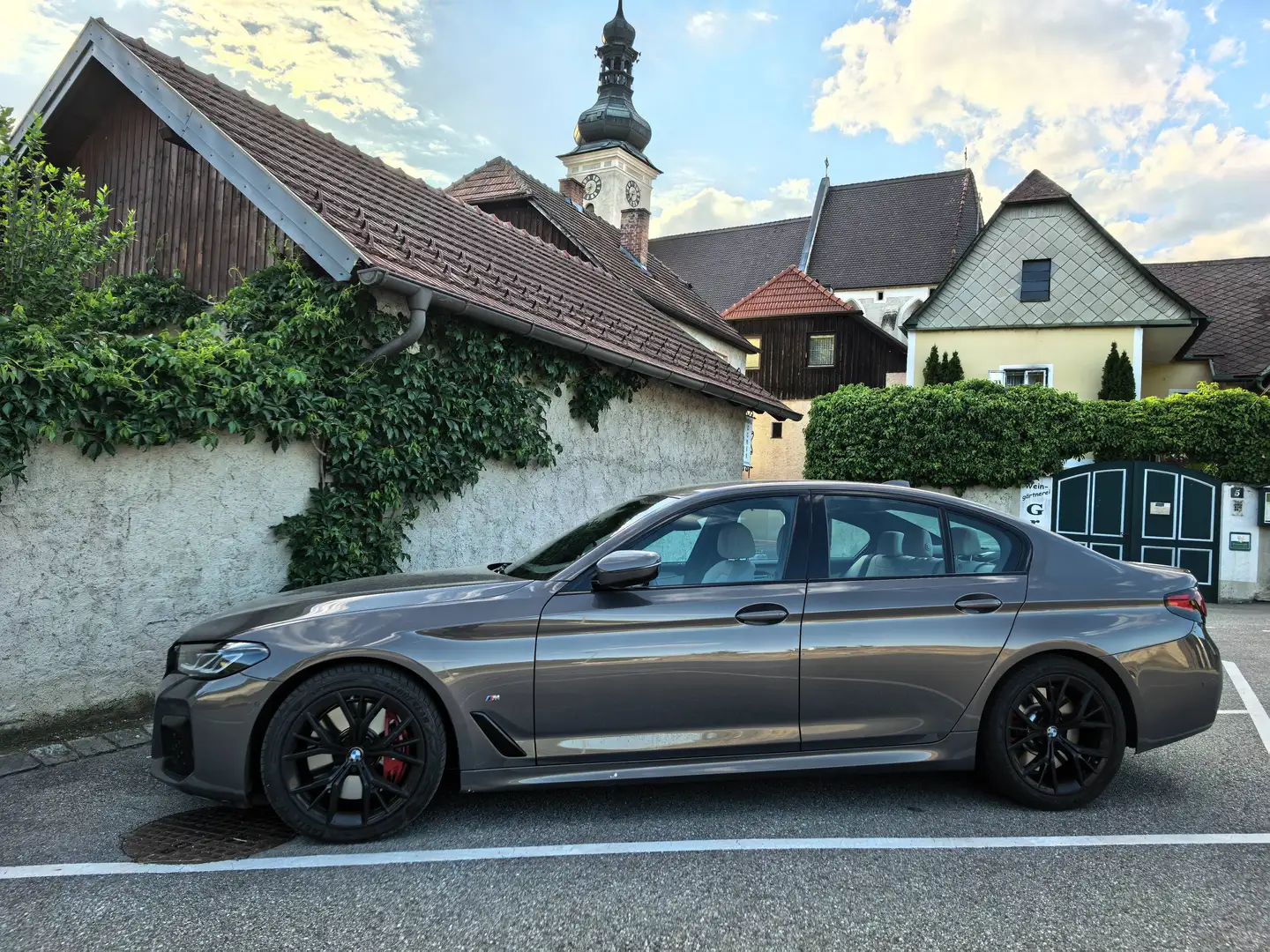 BMW 540 540i xDrive 48 V Aut. Weiß - 2