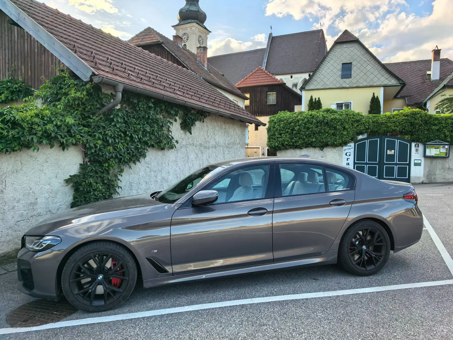 BMW 540 540i xDrive 48 V Aut. Weiß - 1