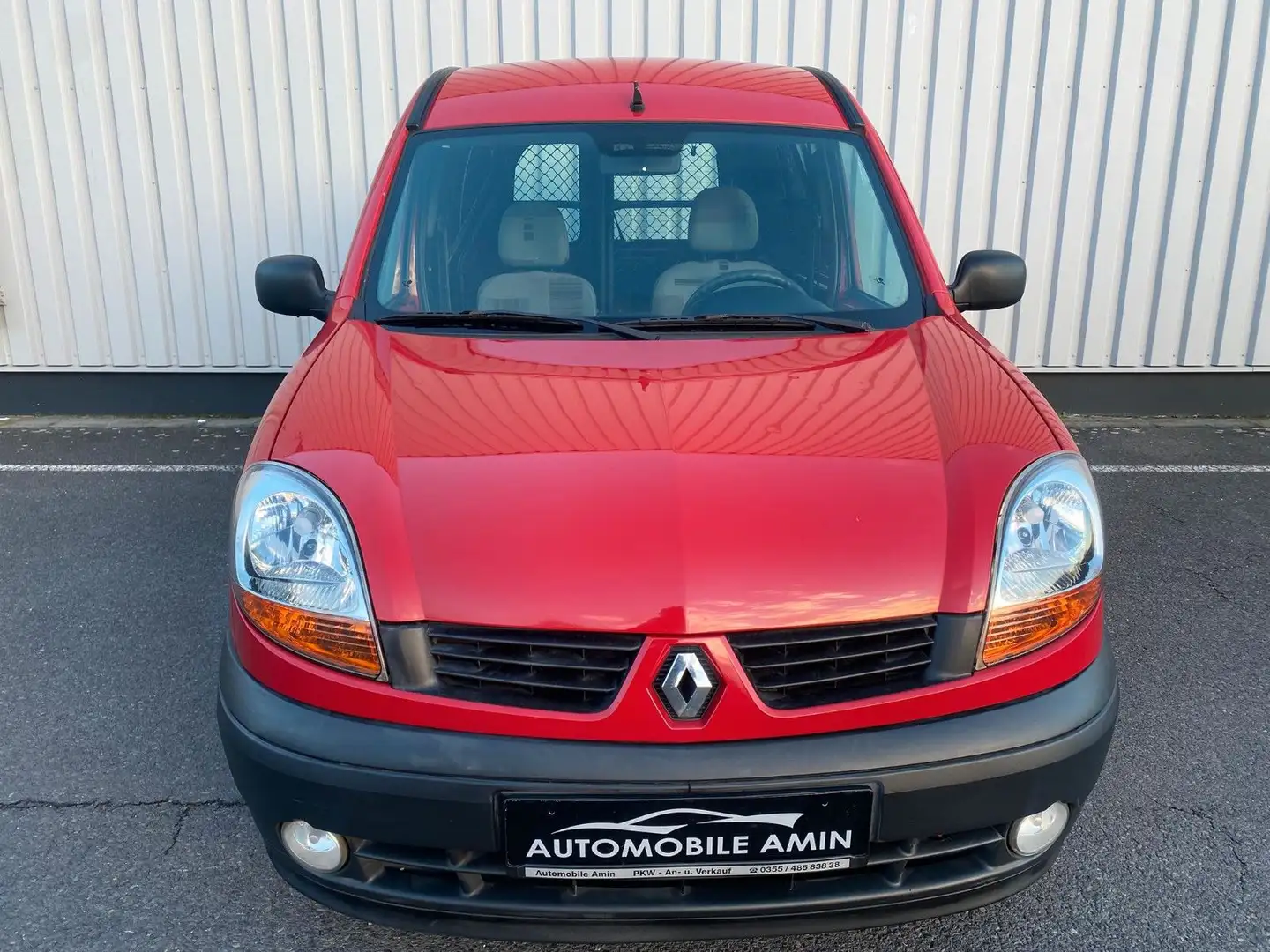 Renault Kangoo Diesel LKW Zul. TÜV & Zahnriemen NEU Rouge - 2