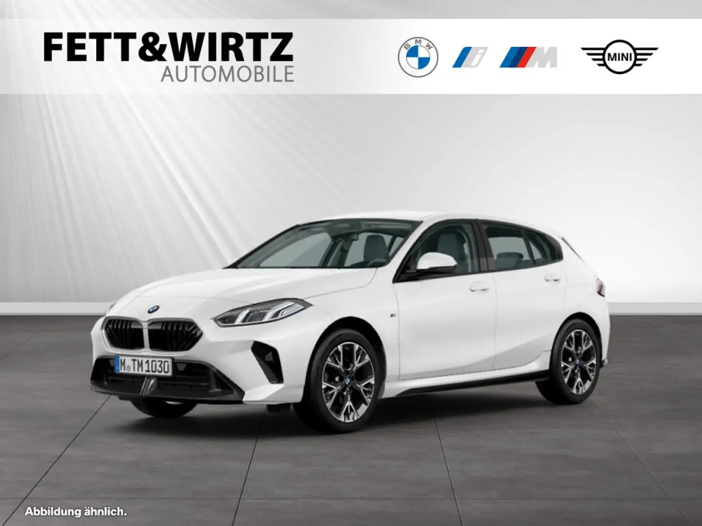 BMW 120 Aut.|M Sport Design|Sportsitz|Parkassist. Weiß - 1
