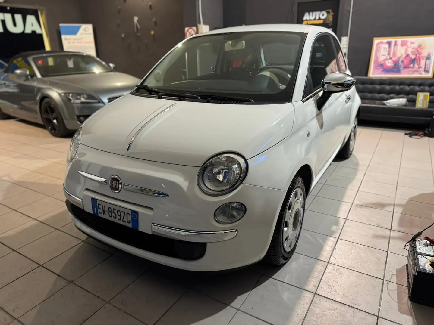 Fiat 500 500 III 1.2 GQ 69cv my14 Weiß - 2