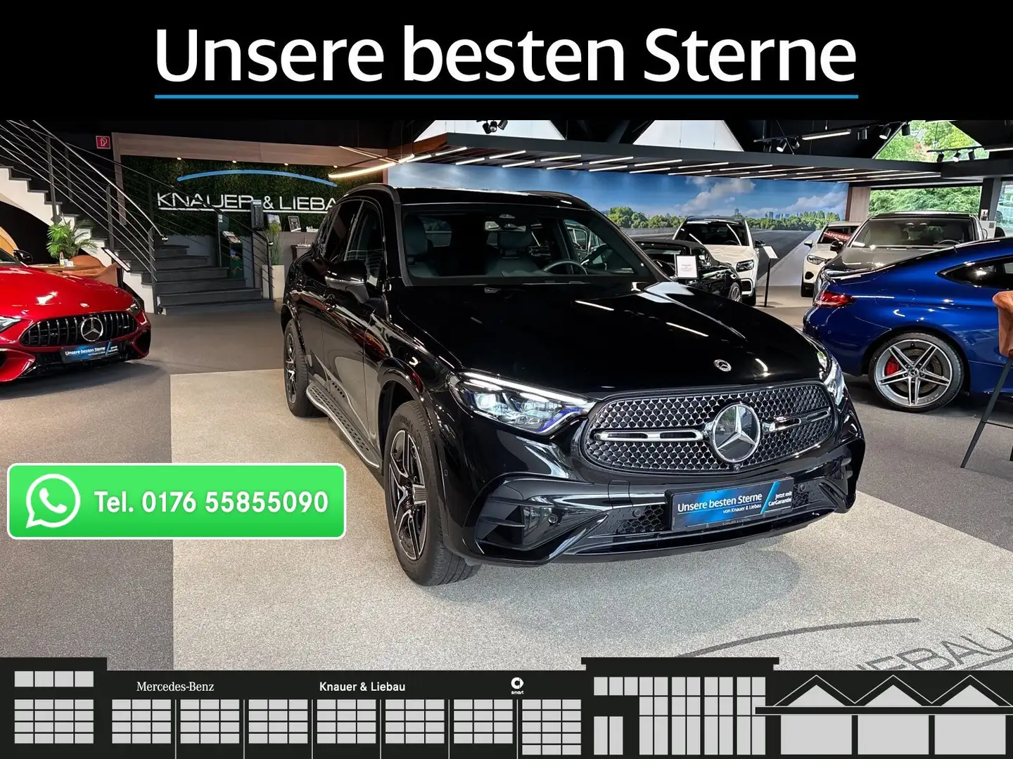 Mercedes-Benz GLC 300 GLC 300 de 4MATIC AMG/DigLight/Burm/Night/AHK/ Zwart - 1