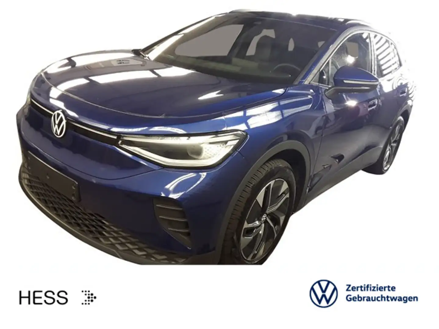 Volkswagen ID.4 Pro*WÄRMEPUMPE*HUD*IQ.LIGHT*AHK*KAMERA*PDC* Blau - 1