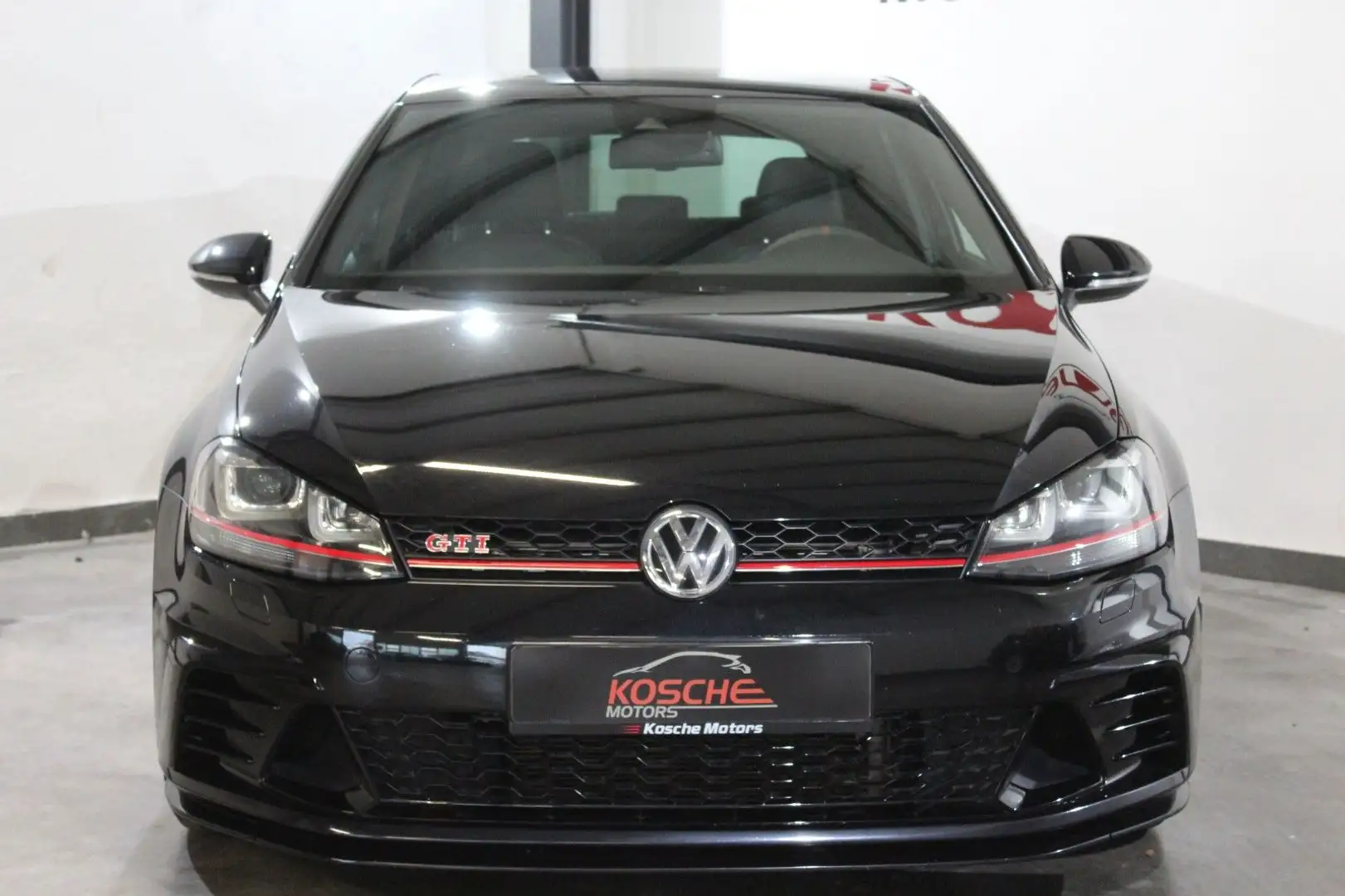 Volkswagen Golf VII GTI Clubsport Unfallfrei Leder Navi Noir - 2
