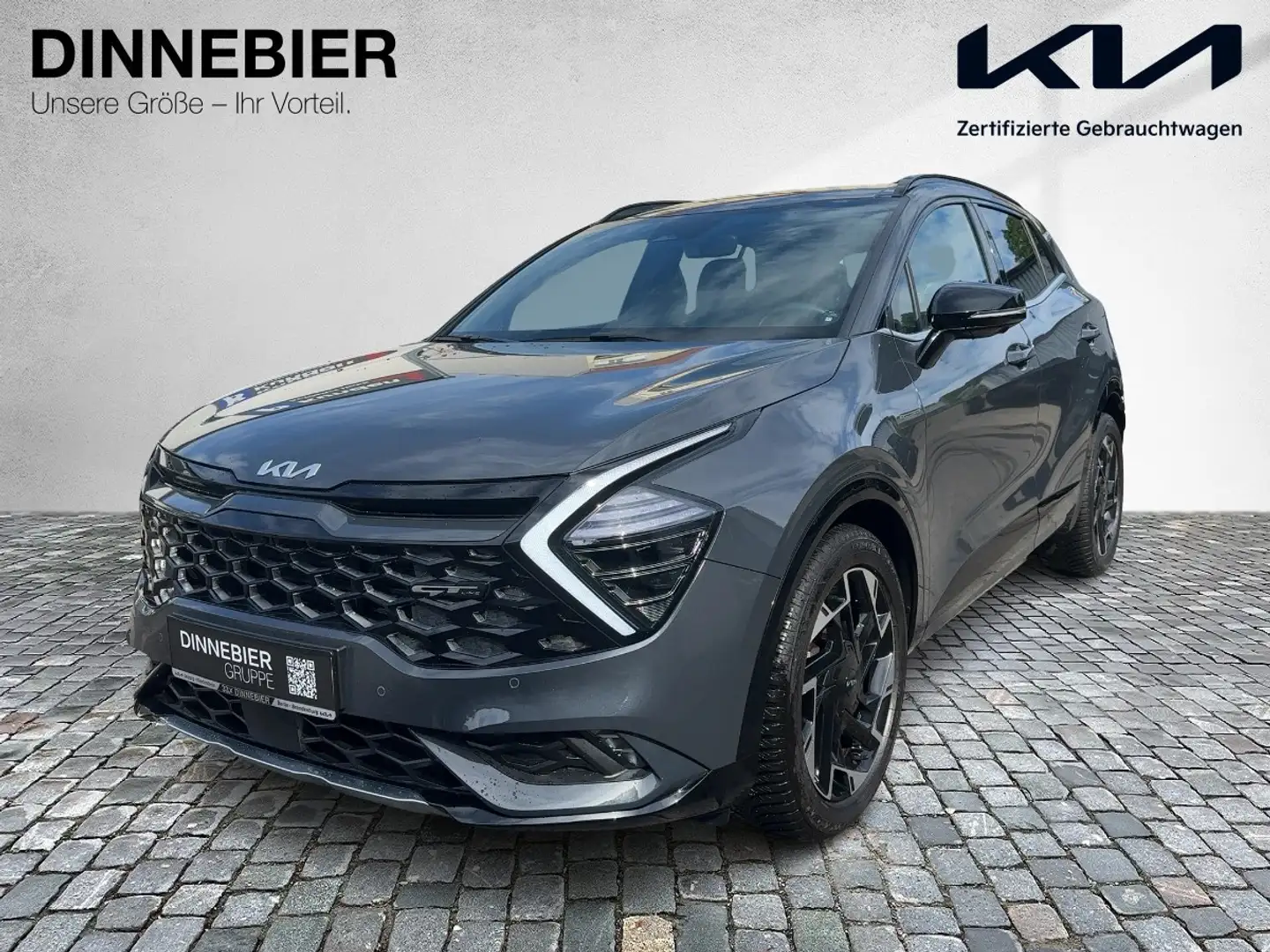 Kia Sportage 1.6T GT-Line Glasdach+360°+LED+Navi Grau - 2