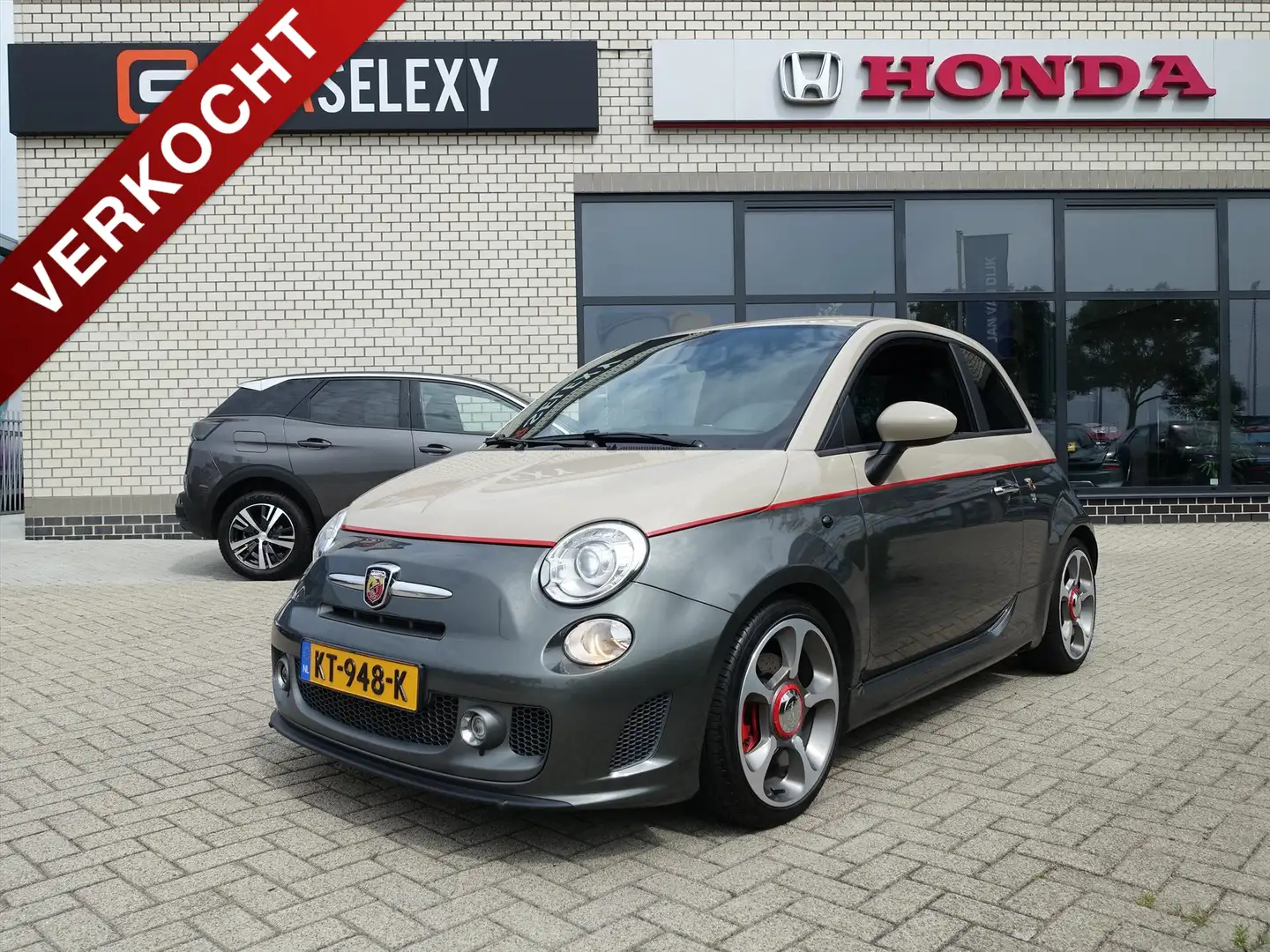 Fiat 500 Abarth 1.4 16V 595 (160 pk) Automaat Turismo Groen - 1