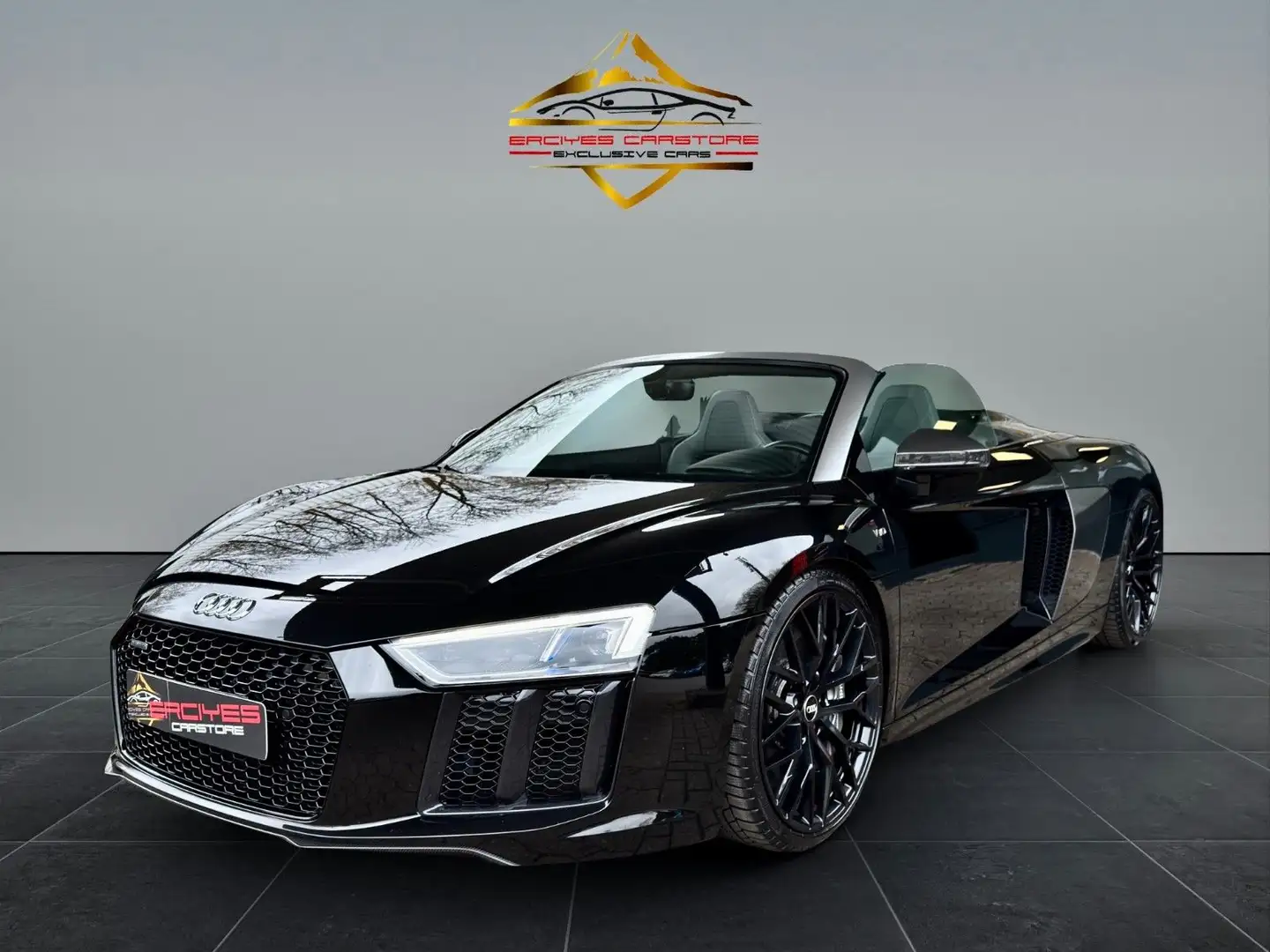 Audi R8 Spyder 5.2 V10 quattro*SCHALENSITZE*CARBON*BO Noir - 1