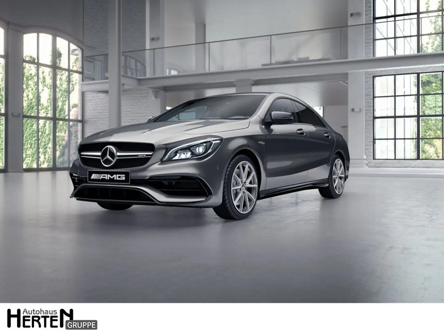 Mercedes-Benz CLA 45 AMG 4M+NIGHT-P.+PANORAMA-SD+DISTRONIC+LED Gri - 1