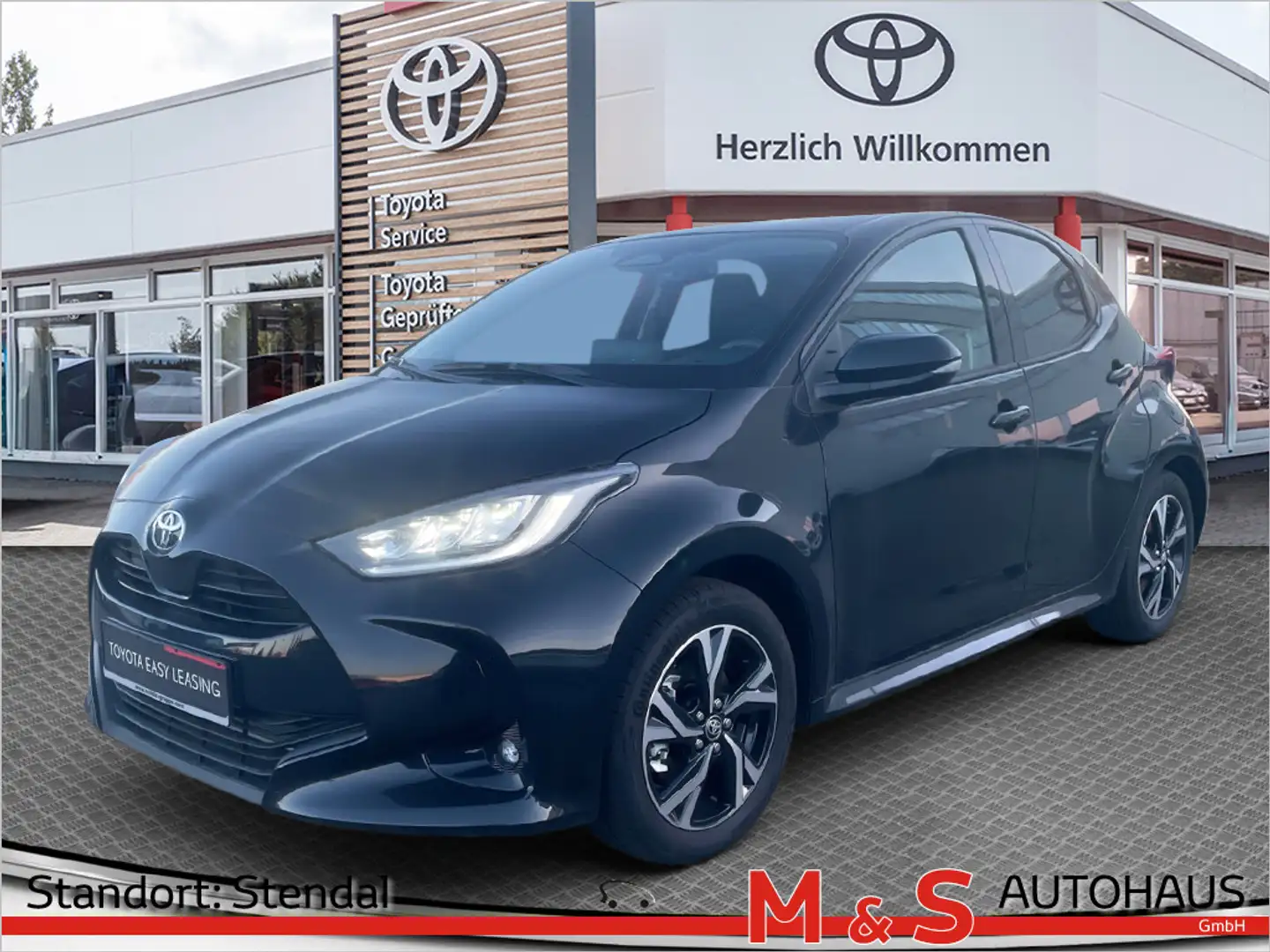 Toyota Yaris 1.5 Hybrid Teamplayer KAMERA ACC LED Nero - 1