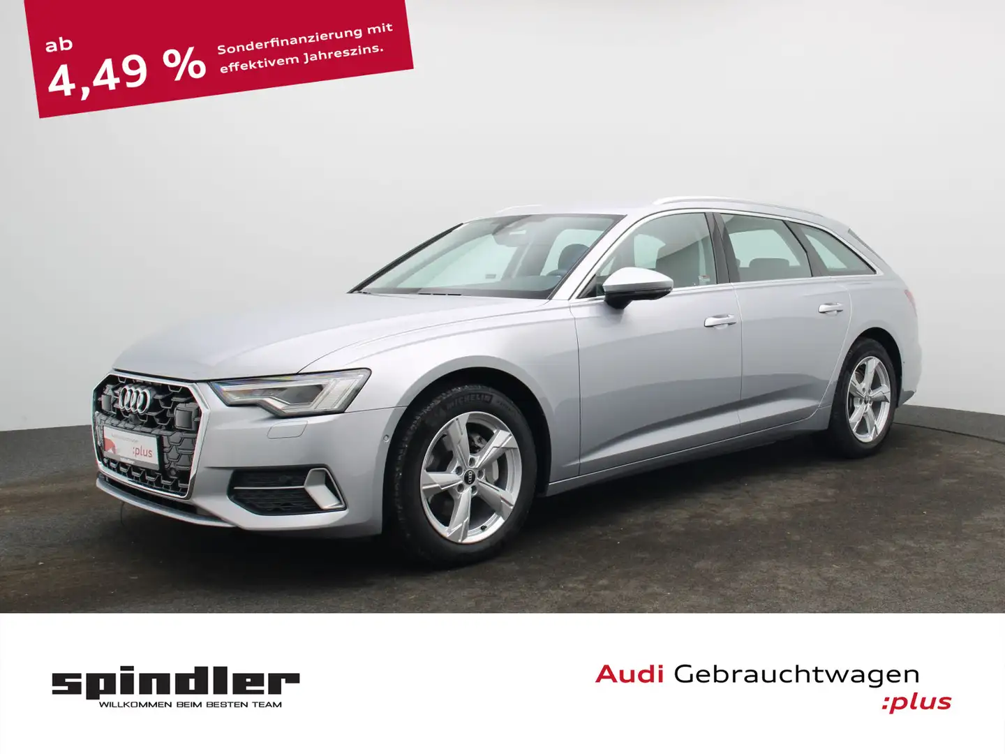 Audi A6 advanced 40 TDI quattro S-tronic / AHK Silber - 1