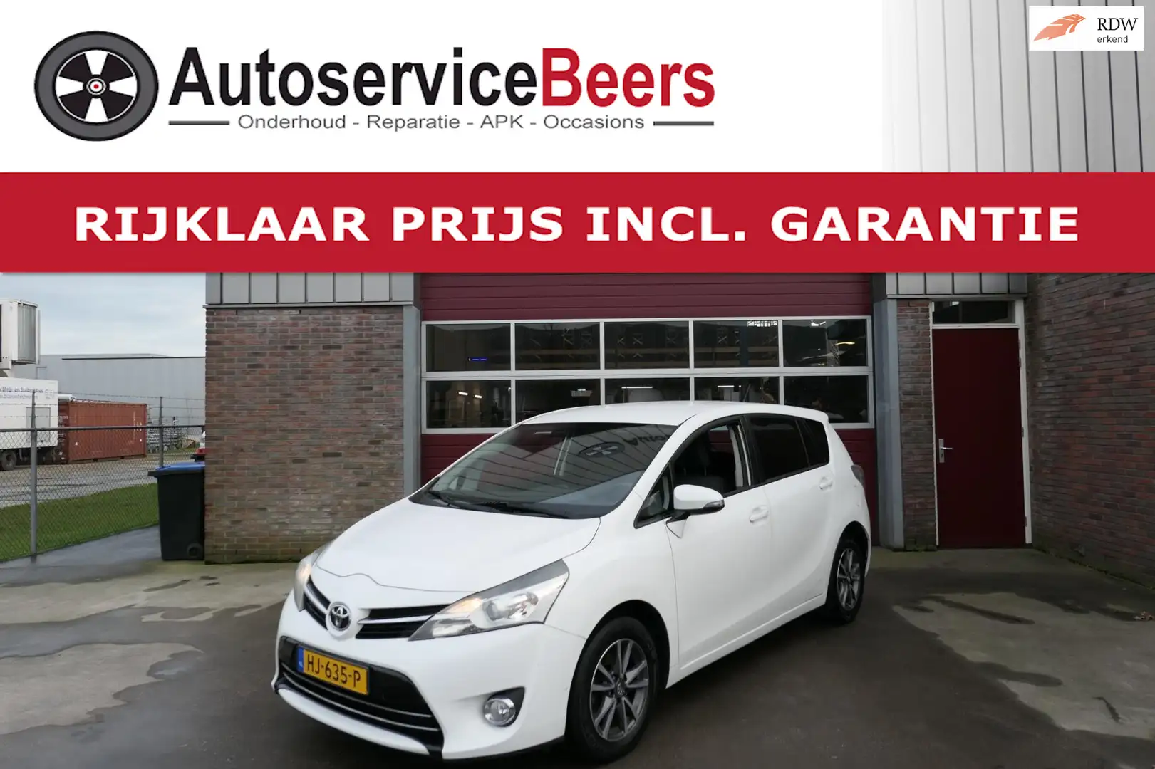 Toyota Verso 1.6 VVT-i Aspiration, 7-persoons, Camera, Trekhaak Blanc - 1