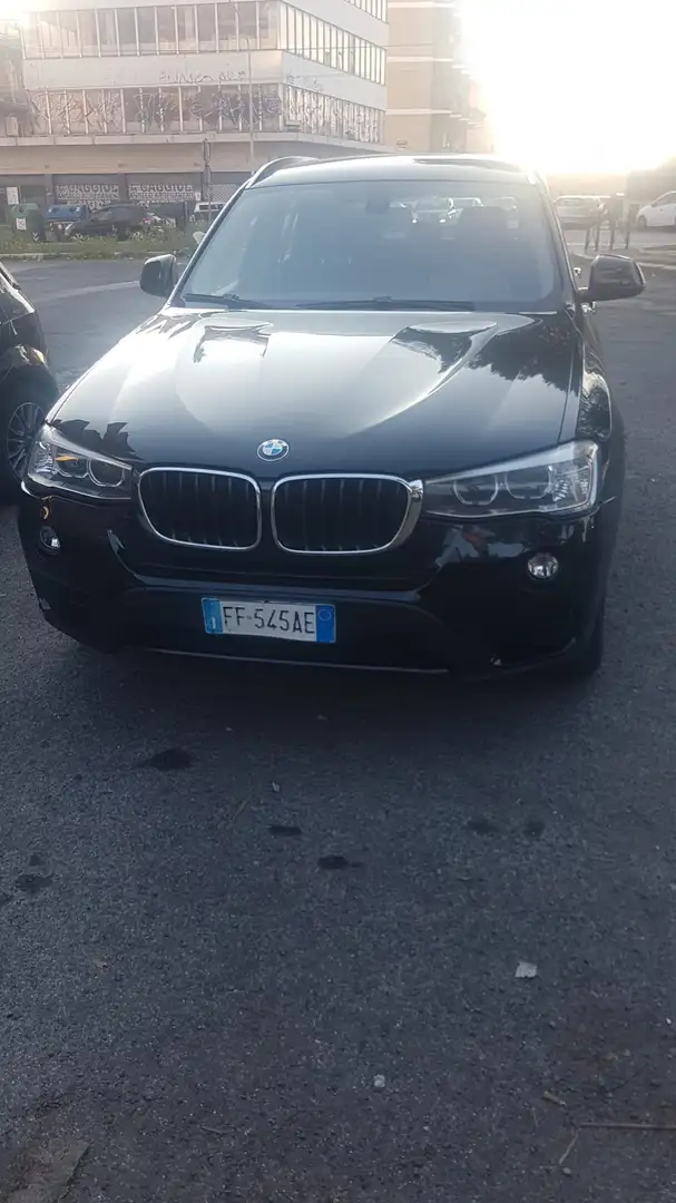 BMW X3 xdrive20d xLine auto Noir - 1