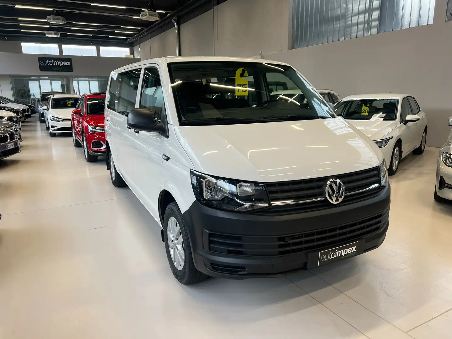 Volkswagen T6 Caravelle 2.0 TDI DSG 9 POSTI PREZZO REALE/39.500KM/WEBASTO Wit - 1