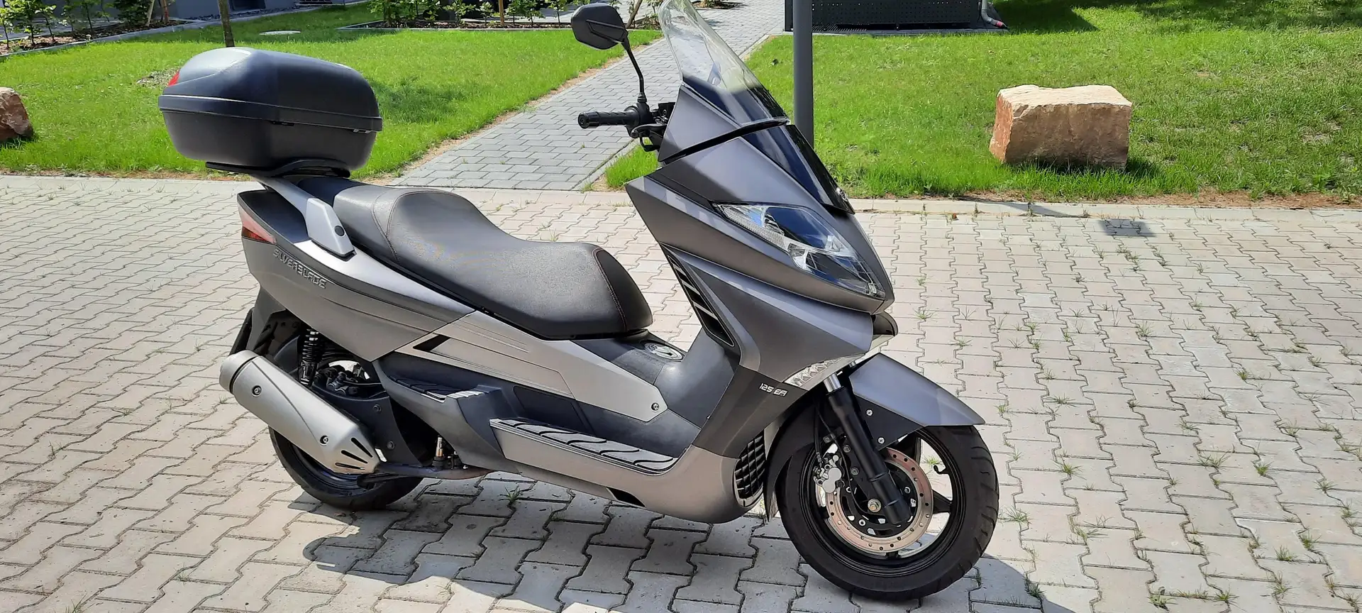 Keeway Silverblade Motorroller Scooter 125 Grau - 1