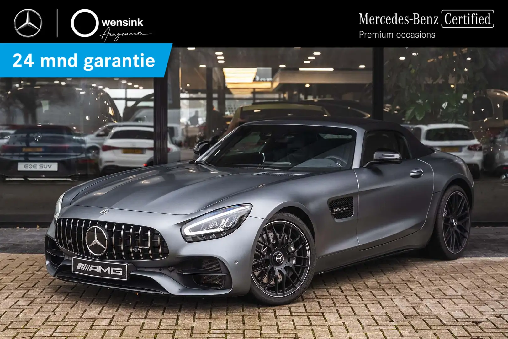 Mercedes-Benz AMG GT Roadster 4.0 Premium AIRSCARF | AMG SPEEDSHIFT DCT Gris - 1