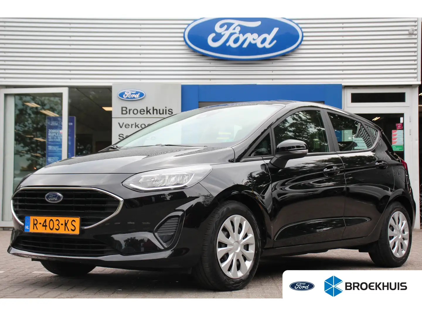 Ford Fiesta 1.0EB TITANIUM | NL-AUTO | DEALER OH | CRUISE | CL Schwarz - 1