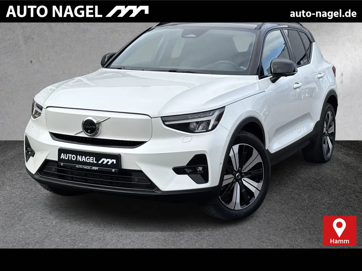Volvo XC40 XC40 Recharge Single Ultimate WINTER|SCHEIBEN| Blanc - 1