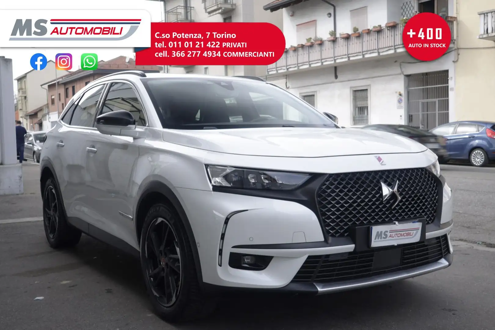 DS Automobiles DS 7 Crossback DS DS 7 CrossBack BlueHDi 130 aut. Grand Chic 96K Bílá - 1
