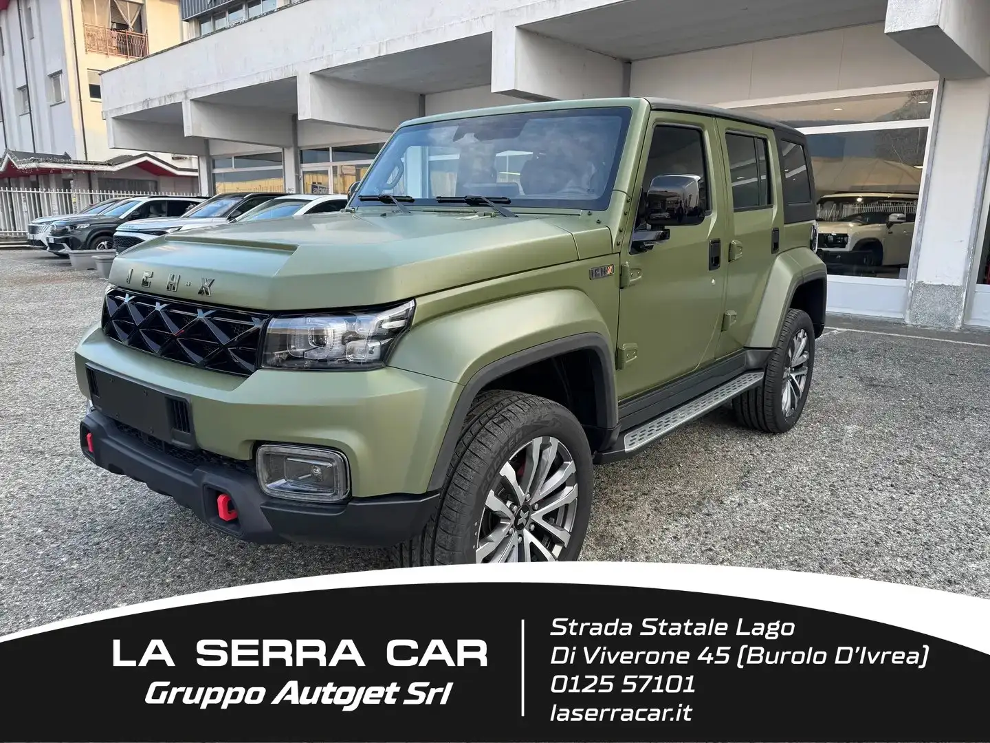 ICH-X K2 K2 2.0 turbo diesel 4x4 162cv auto Grün - 1