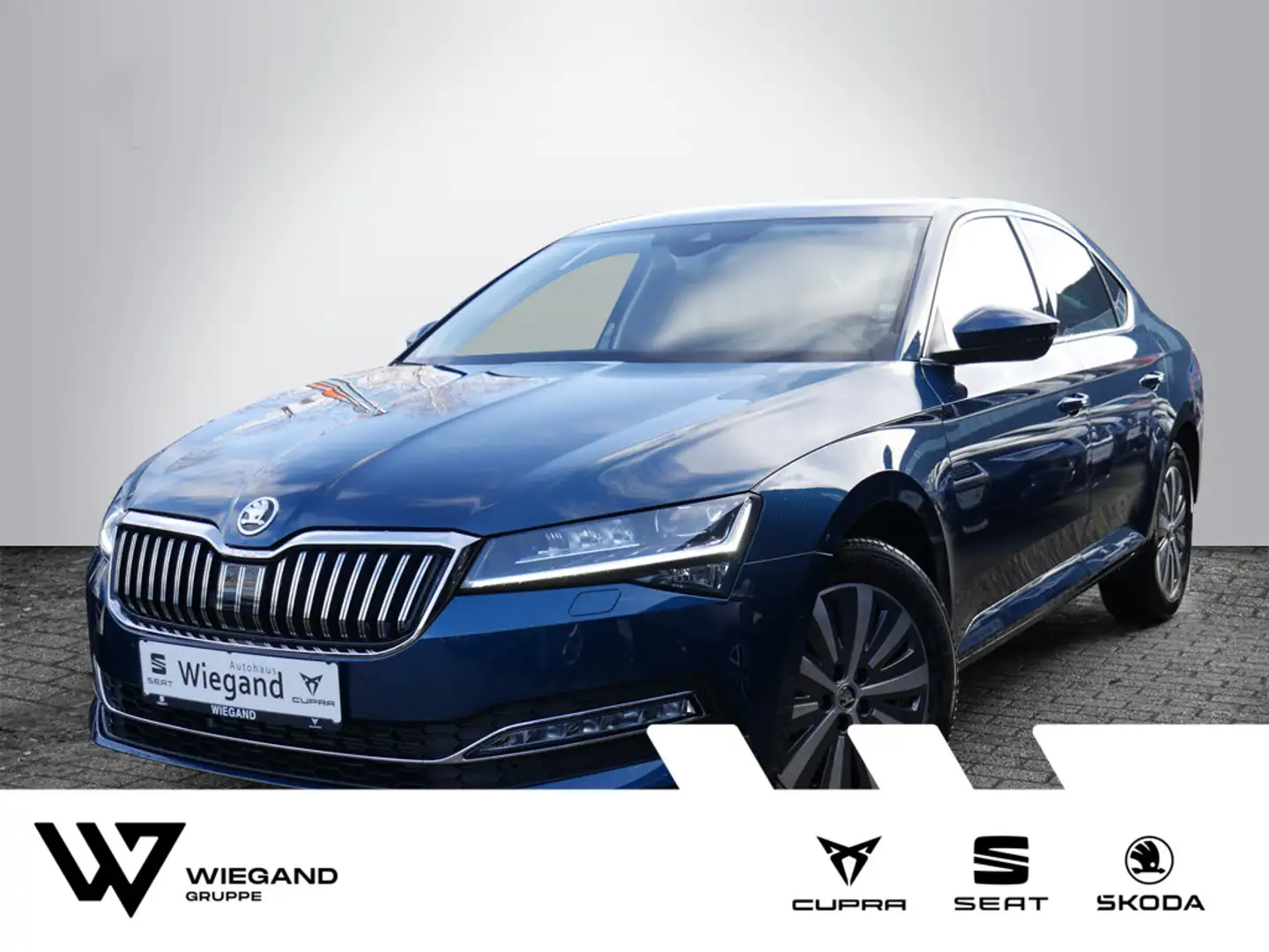 Skoda Superb Lim. 2.0 TDI Style DSG ACC MATRIX-LED Blau - 1