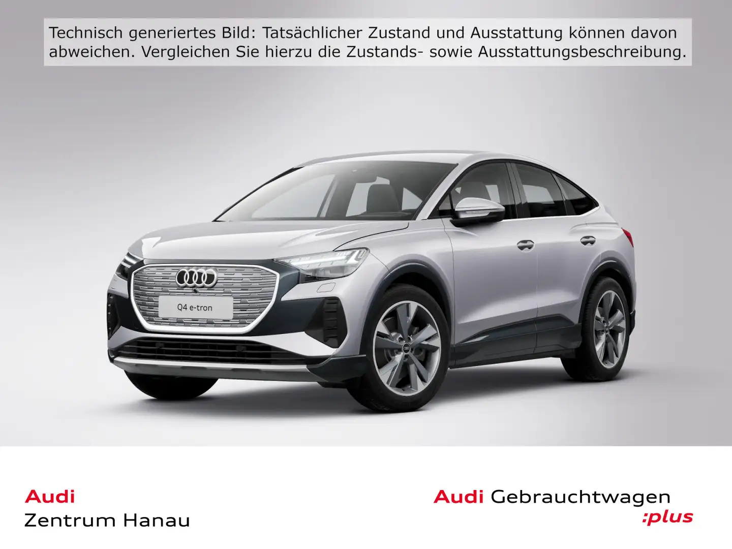 Audi Q4 e-tron 45 S-LINE*NAVI-PLUS*MATRIX*K Silber - 1