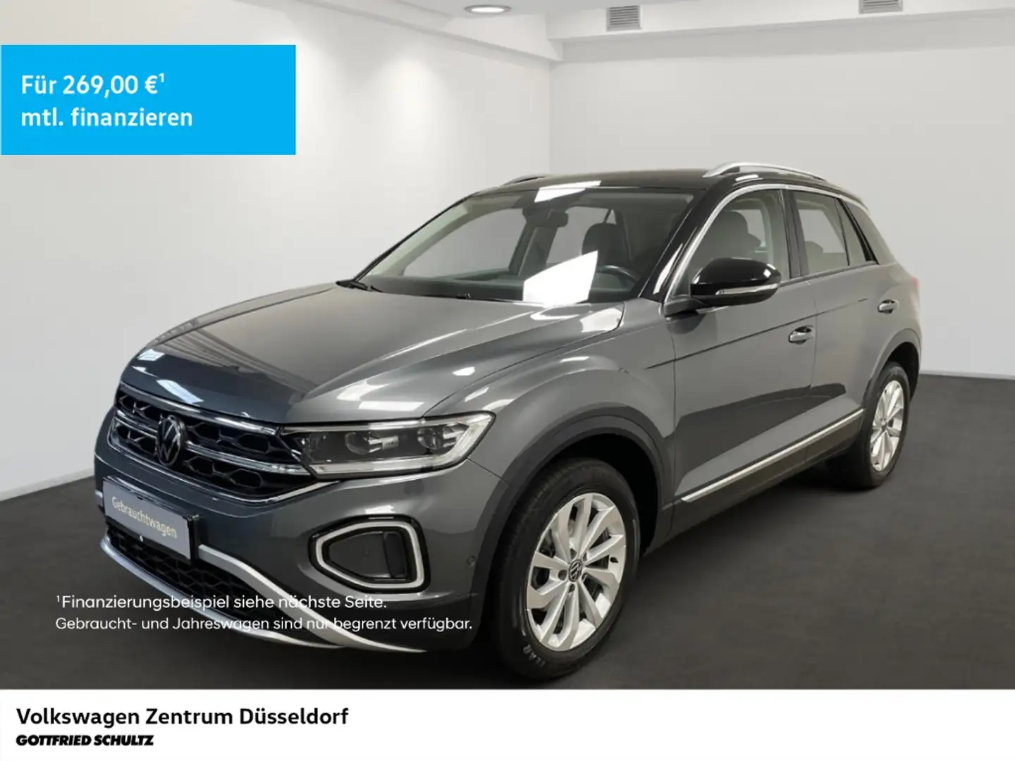 Volkswagen T-Roc Style 1.0 TSI Sitzheizung Navigation Grau - 1